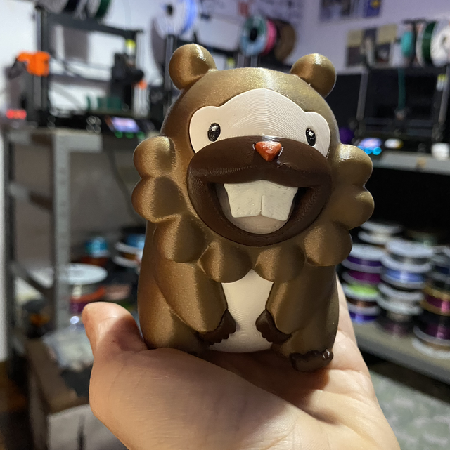 Fanart pla effetto multicolor o glitter