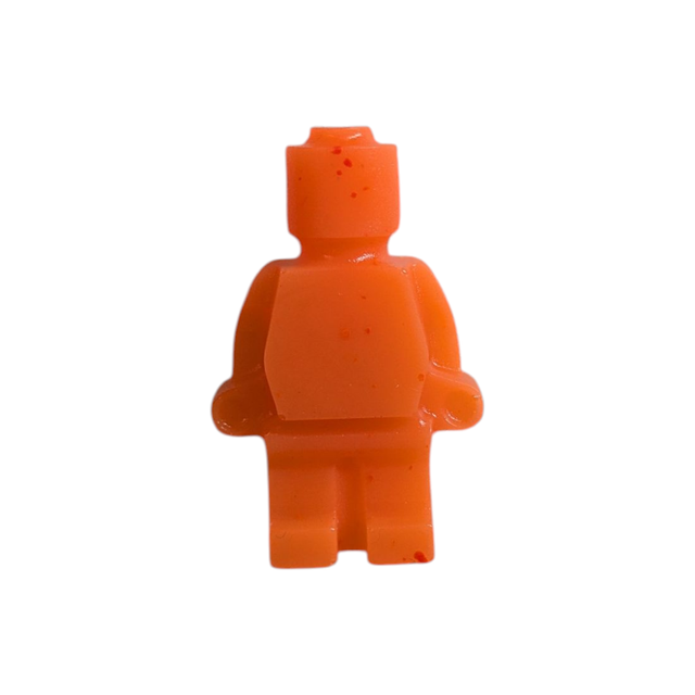Orange Lego Man Target Pin