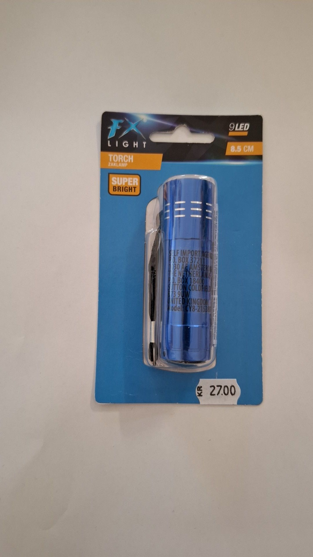 Mini ficklampa LED 8.5cm