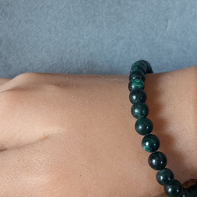 Bracelet ajustable en Emeraude