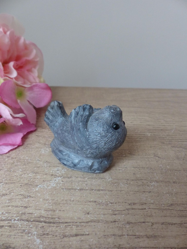 Figurine d'otarie, loutre de mer, lion de mer, phoque, A Wolf Original, Sculpture animal en pierre de savon, collection bébés animaux Canada