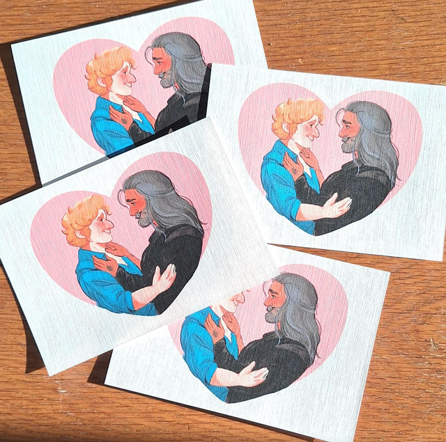 Our Heart Means Gay Print