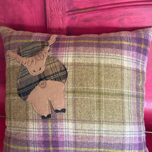 Handmade Cushion on the Isle of Arron