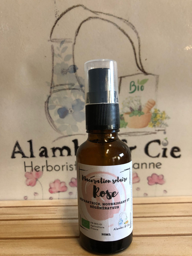 Macérât huileux de rose 