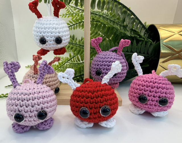 Crochet Love Bugs