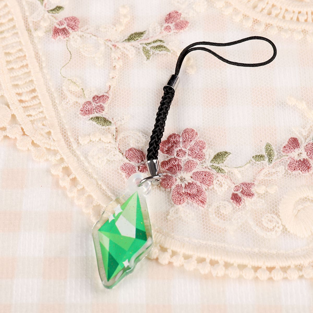Plumbob | Acrylic Phone Charm