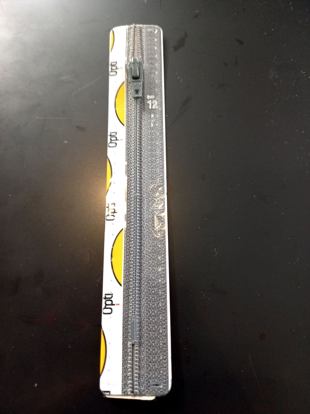 S40 / kleur 2 Opti rits kunststof middengrijs