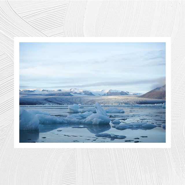 Glacier islandais - A4