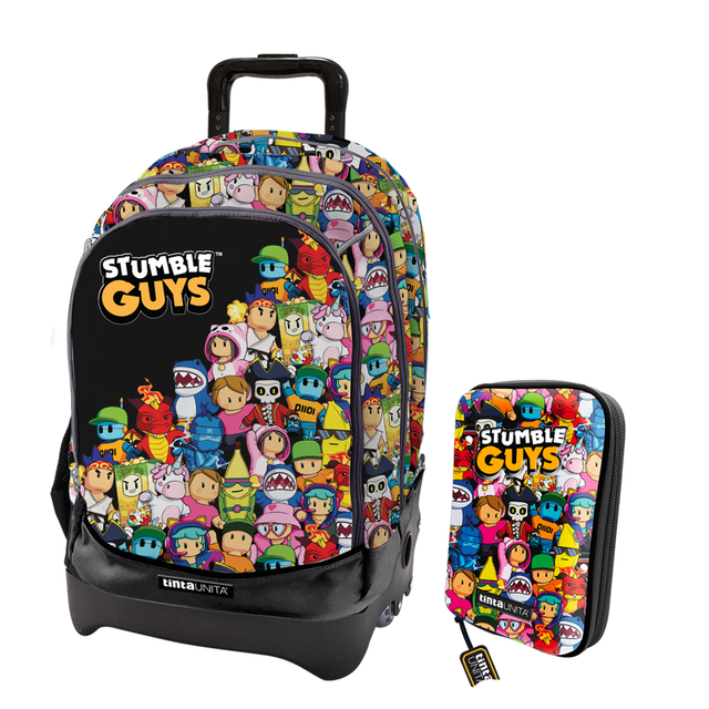 tintaUNITA STUMBLE GUYS - Schoolpack Trolley Dream CROOOOSS 