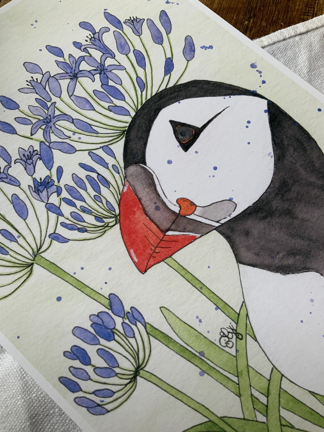 Reproduction A5 « Ambiance Bretonne »