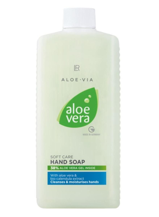 Recharge savon doux pour les mains, 38% aloé Vera, 500ml