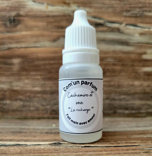 Recharge pour diffuseur de voiture Cachemire et soie 12 ml