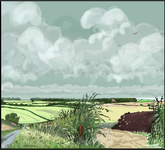 Mindfulness animation with music near Holme on the Wolds. A little relaxing diversion for you.