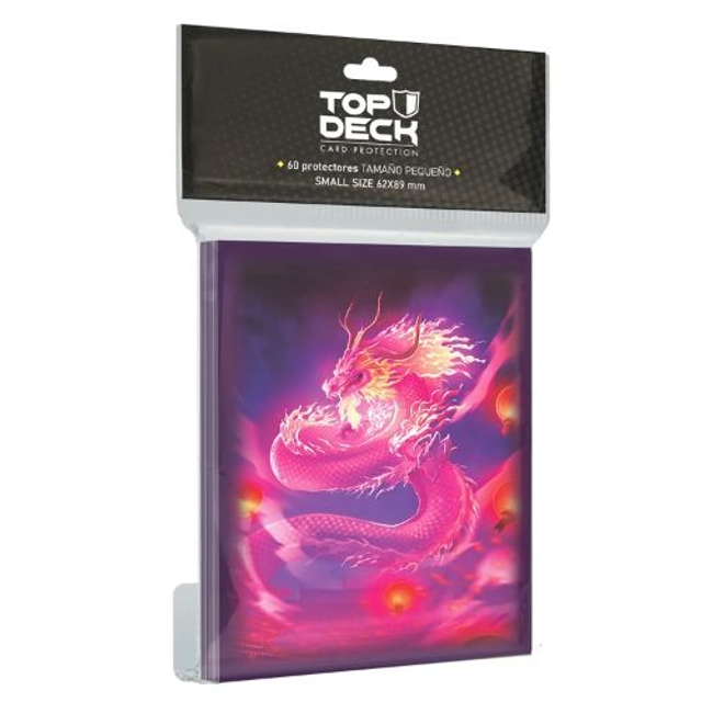 Protectores con Diseño | TOPDECK Small 62x89mm Lóng Nián