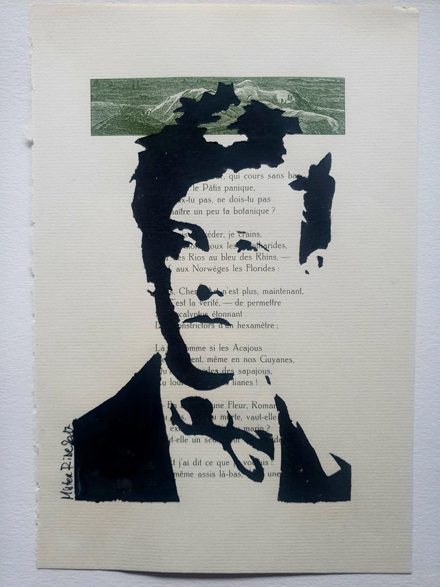 Portrait Rimbaud - Ce qu'on dit au poète à propos des fleurs III