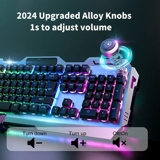 EWEADN LED Gaming Keyboard