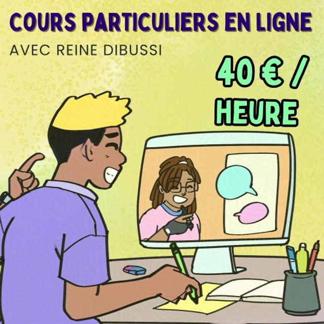 Cours particuliers de dessin ou de BD