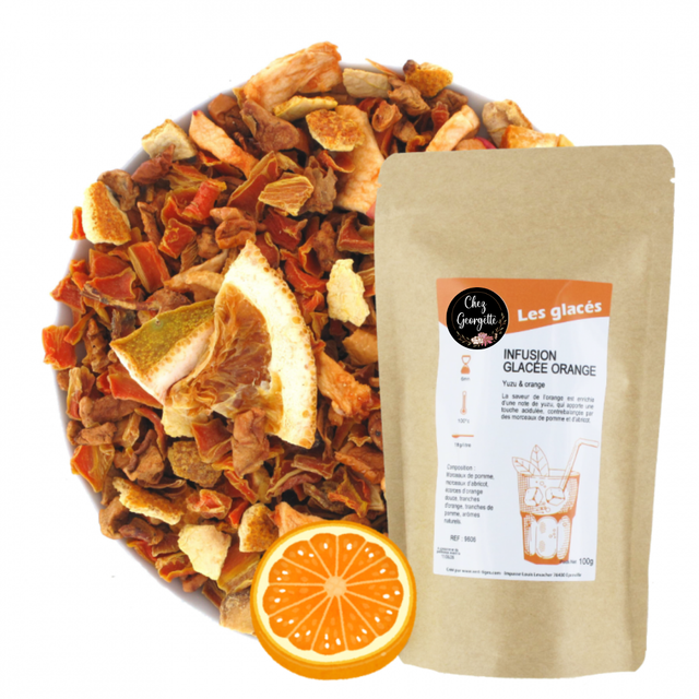 INFUSION GLACÉE ORANGE - Vrac 100g