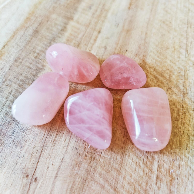 Pierre Roulée Quartz Rose A