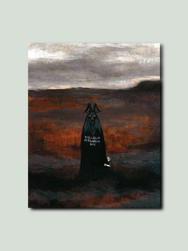 Dents de Scie® "Le Bouc" Peinture originale 2020