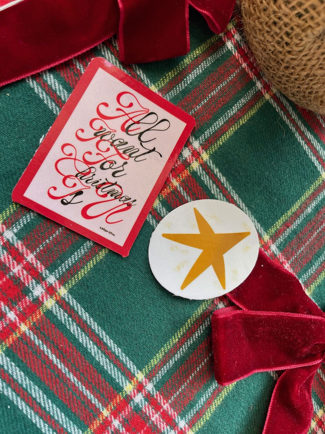 Stickers de Noël - 2 pièces 