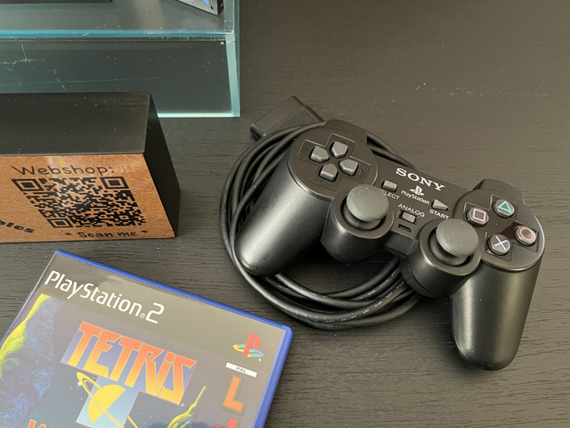 Sony Playstation 2 model SCPH-39004 * cleaned & tested * Incl. HDMI solution, Memory Card & Tetris Worlds