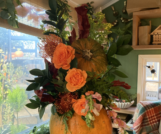 Fresh Pumpkin Vase