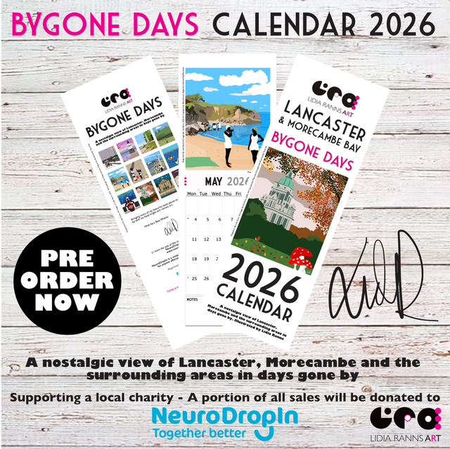 Calendar 2026 - Lancaster & Morecambe Bay In Bygone Days