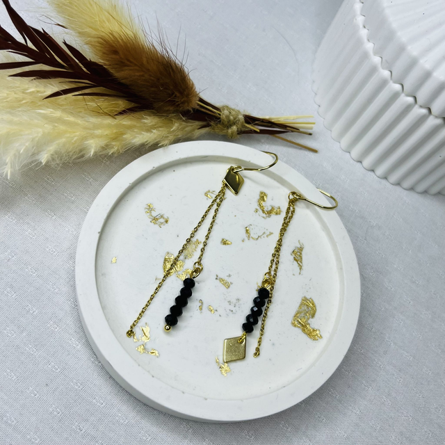 Boucles d’oreilles asymétriques #BODA005