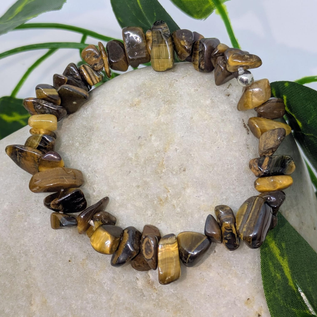 Bracelet &quot;Oeil de tigre&quot; baroque BR-209