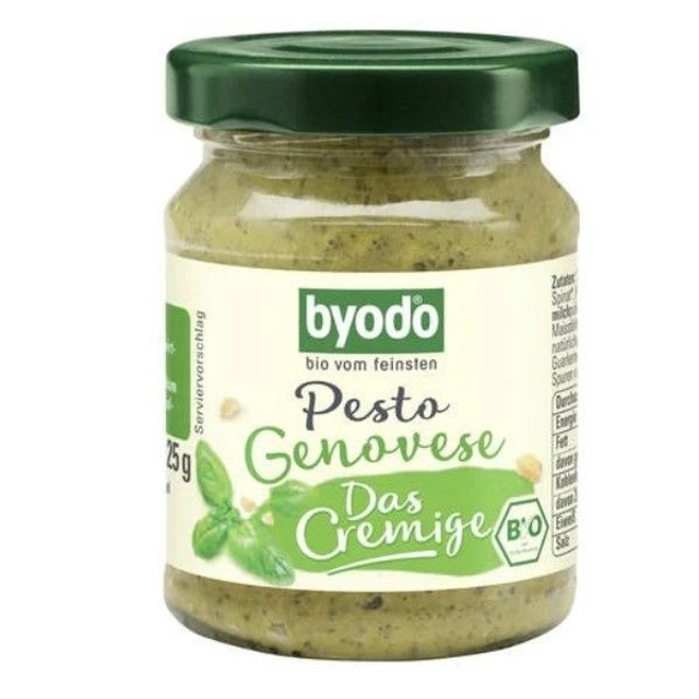 Byodo Pesto alla Genovese, cremig, 125g Glas