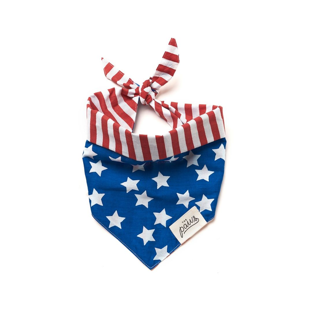 The Paws - Patriotic Dog Bandana