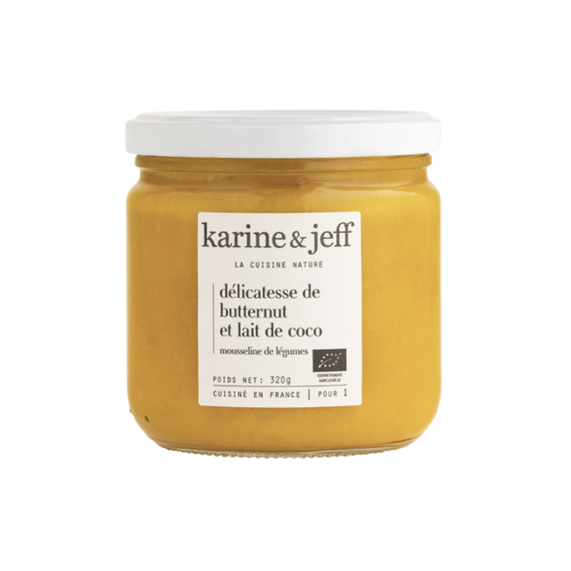 Purée Délicatesse de Butternut et Lait de Coco Bio - 320g