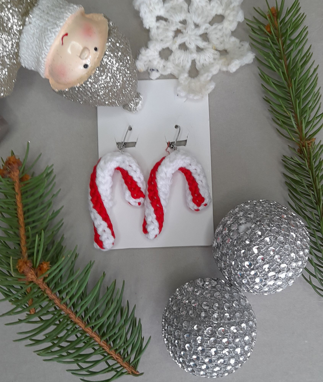 Uhani božične palčke