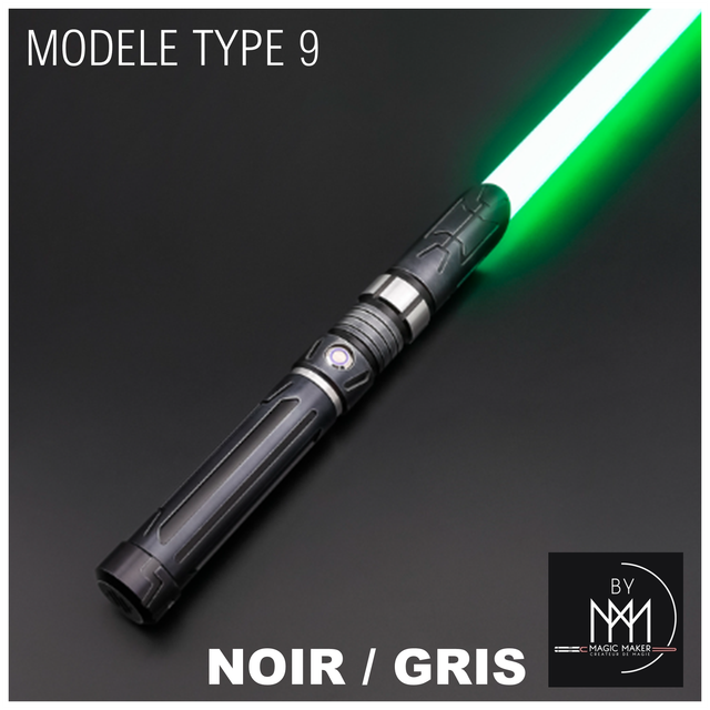 SABRE LASER - Modèle type 9 -  NOIR &amp; GRIS