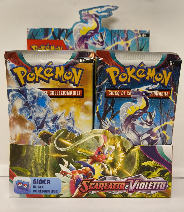 Pokémon Scarlatto e Violetto bustina singola(10 carte)