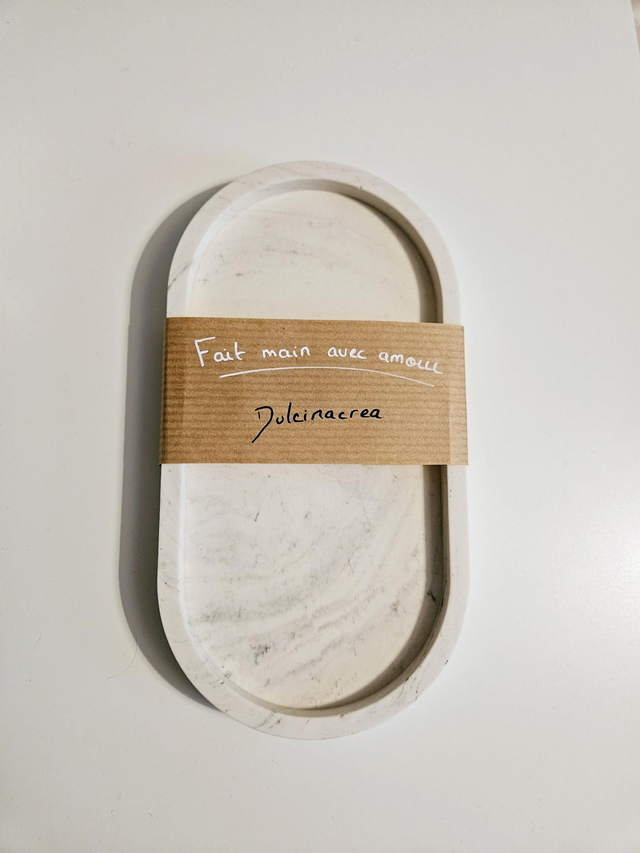 Vide poche beige grisé 