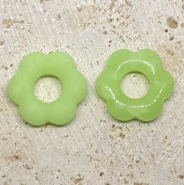 Aylin I Pampille Réversible - Matcha Glow