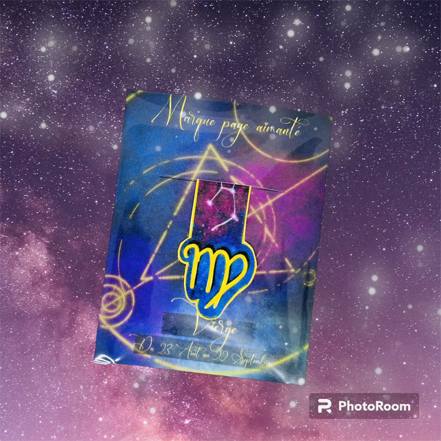 Marque page magnétique vierge