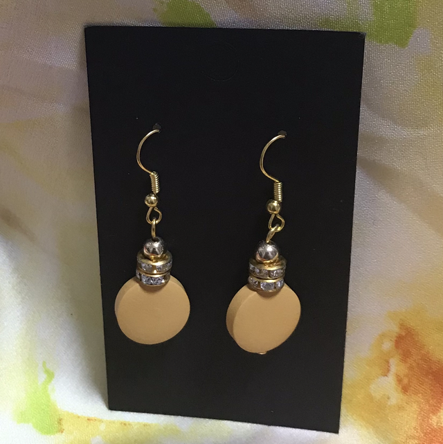 Yellow Dangling Earrings- YDE50