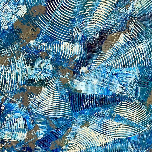 Où est le Bleu ? - Huile 100x120cm - 2009