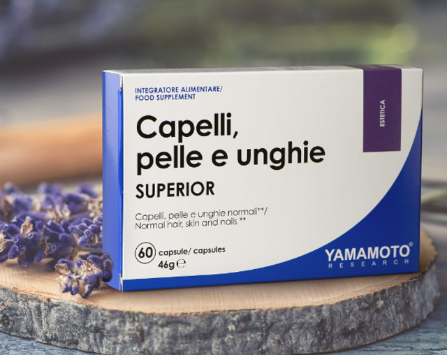 Capelli Pelle e Unghie Yamamoto SUPERIOR 60 capsule