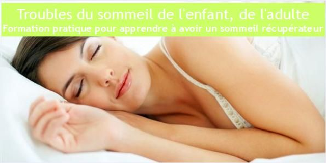 Formation à distance : Troubles du sommeil