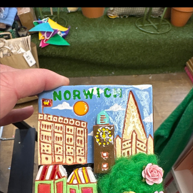 Norwich 3D tile boterbloem 