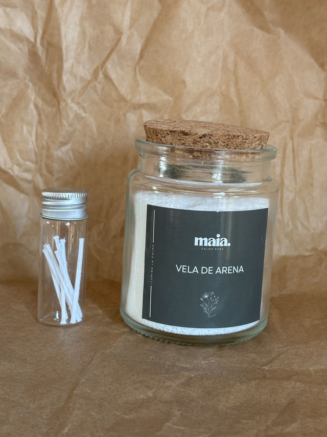 Frasco vela arena mini