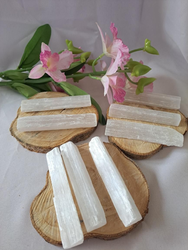 Bâtons de sélénite 