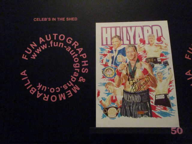 George Hillyard Limited Edition Signed A4 Portrait Drawing Print (50)