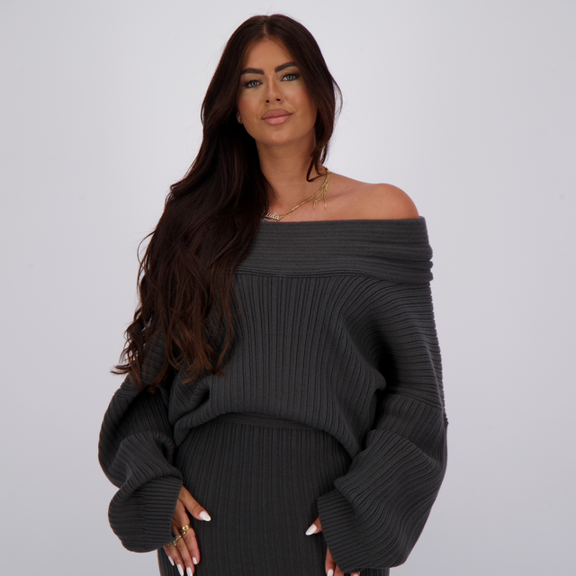 Reinders Kourtney Knit Sweater Zinc