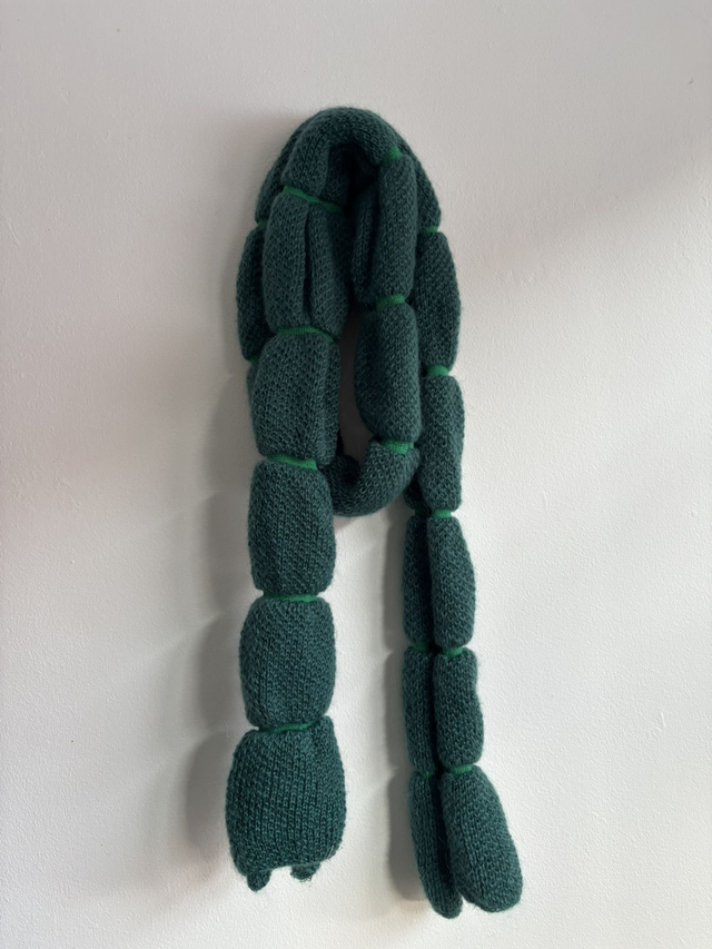 salami scarf vert bouteille