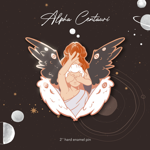 Alpha Centauri Enamel Pin